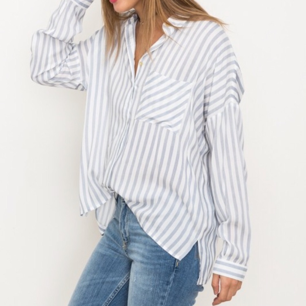 Oversized Button Down Shirt